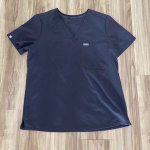 FIGS Charcoal Scrub -Medium Catarina Top reposh